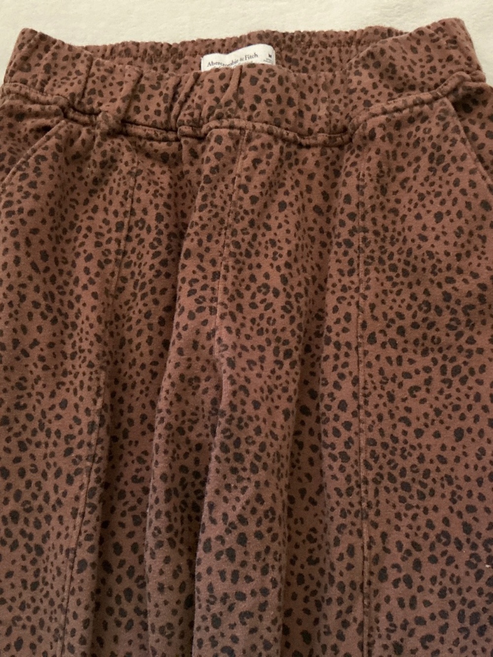 Abercrombie & Fitch leopard sweatpants